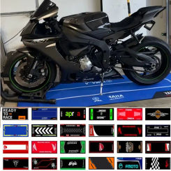Motorcycle Display Carpet Work Floor Mat Garage Racing Moto Electric Vehicle Mat Entrance Anti Slip Doormat Bedroom Rug