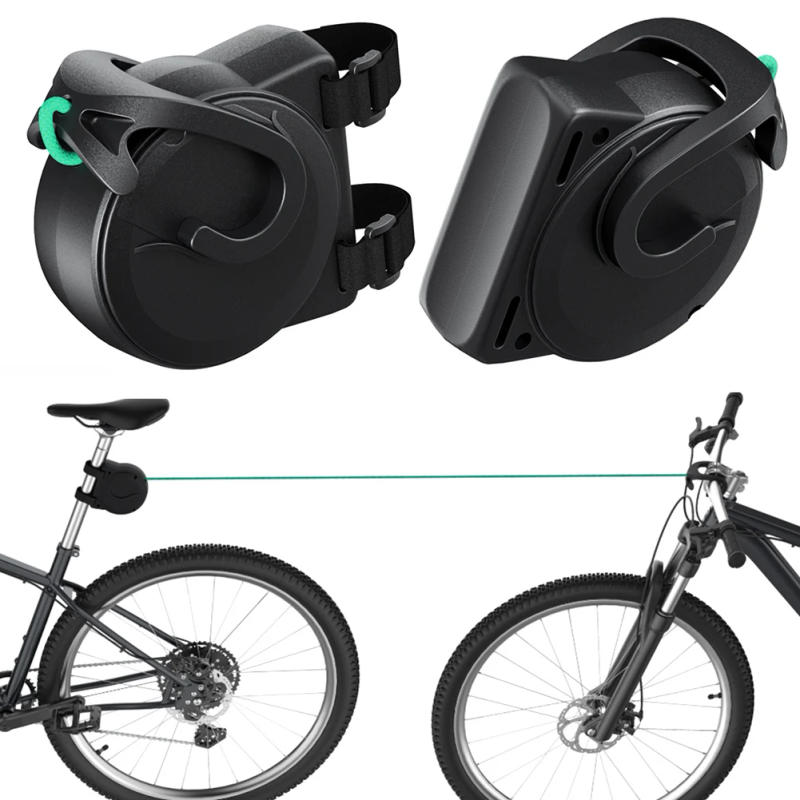 Description Picture 6 of itemRetractable Bicycle Tow Rope Bicycle Traction Rope Adjustable Bike Towing System Rope Parent-Child Pull Rope for Mountain Bike