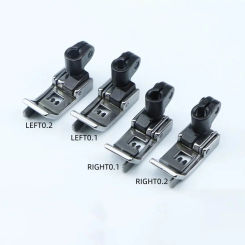 Siruba Pegasus W500 presser foot 5.6 overlock stitch three-needle five-thread left right with knife industrial sewing machine