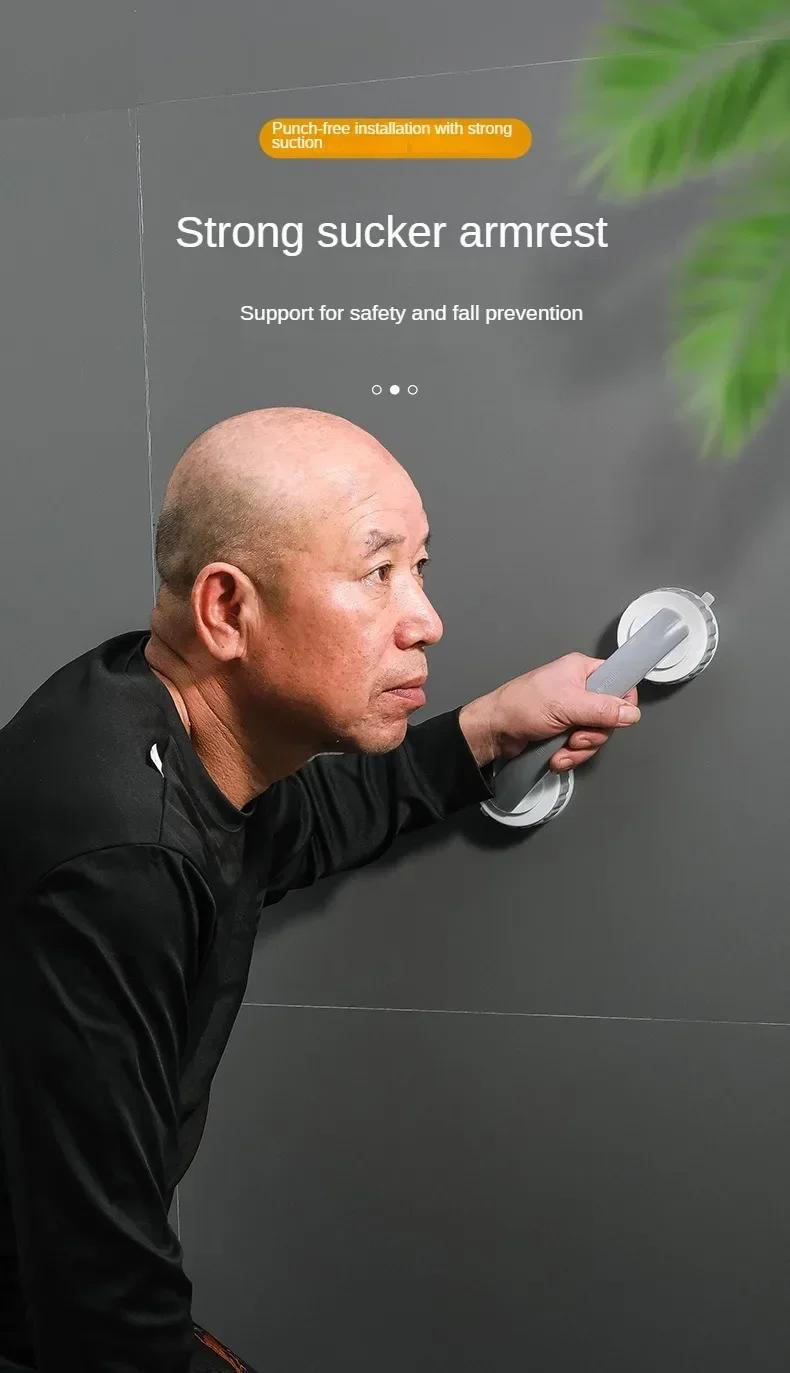 Description Picture 2 of item3PCS Toilet Handrail for Bathroom Bathtub Armrest Safety Grab Bars Bathtub Handle Elderly Toilet Safety Handle WC Accessories