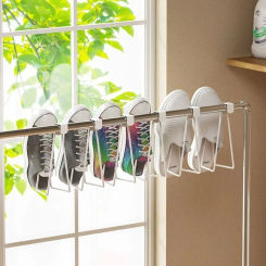 Multifunction Metal Towel Holder Towel Bar Tissue Hanger Paper Roll Rack No-Punch Iron Paper Towel Holder