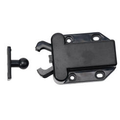 4 Pcs Rebound Self-locking Device Cabinet Door Rebounder Door Suction Free Handle Pressing Cupboard Doors Hardware