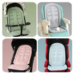 Infant Stroller Cooling Pad Baby Pushchair Cushion Summer Breathable Cool Liner Mat Reusable Strollers Washable Pad Kids Chair
