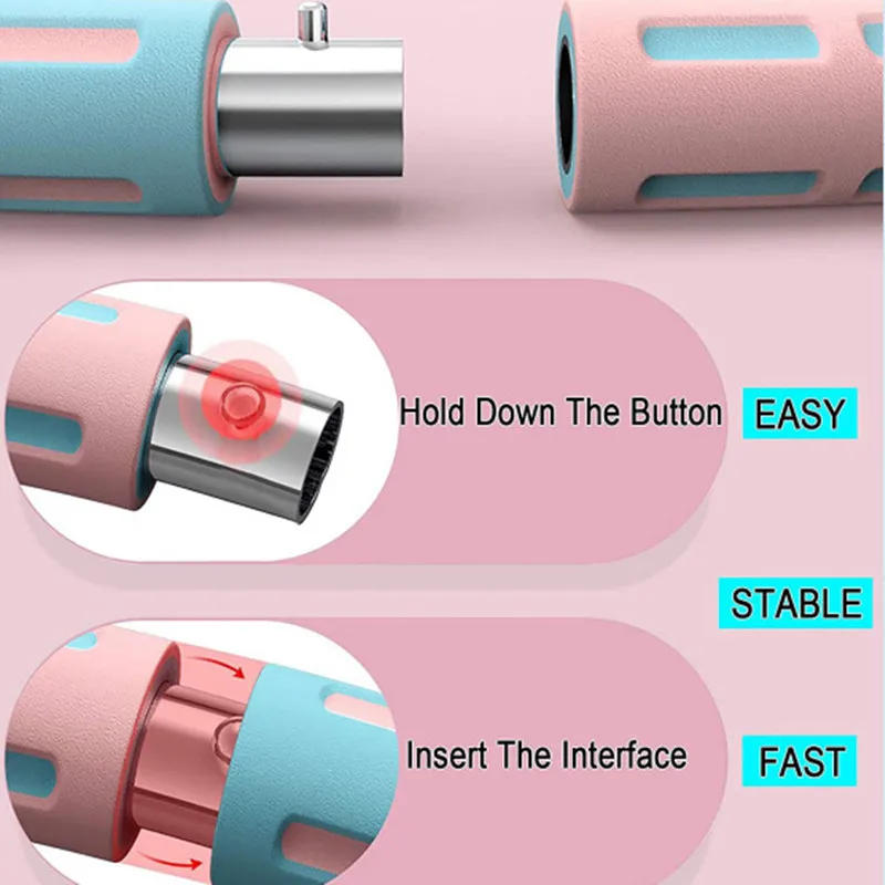 Description Picture 6 of itemFitness Yoga Loop Weight Loss Circle Weighted Hoop Waist Exercise Slimming Sport Hoop Massage Bodybuilding Gym Shape Thin Waist