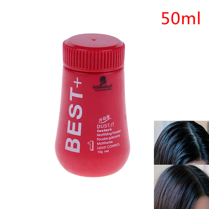 Description Picture 2 of itemFluffy Thin Hair Powder Dust Hairspray Increases Hair Volume Captures Haircut Unisex Modeling Styling Powder Oil sucking hair