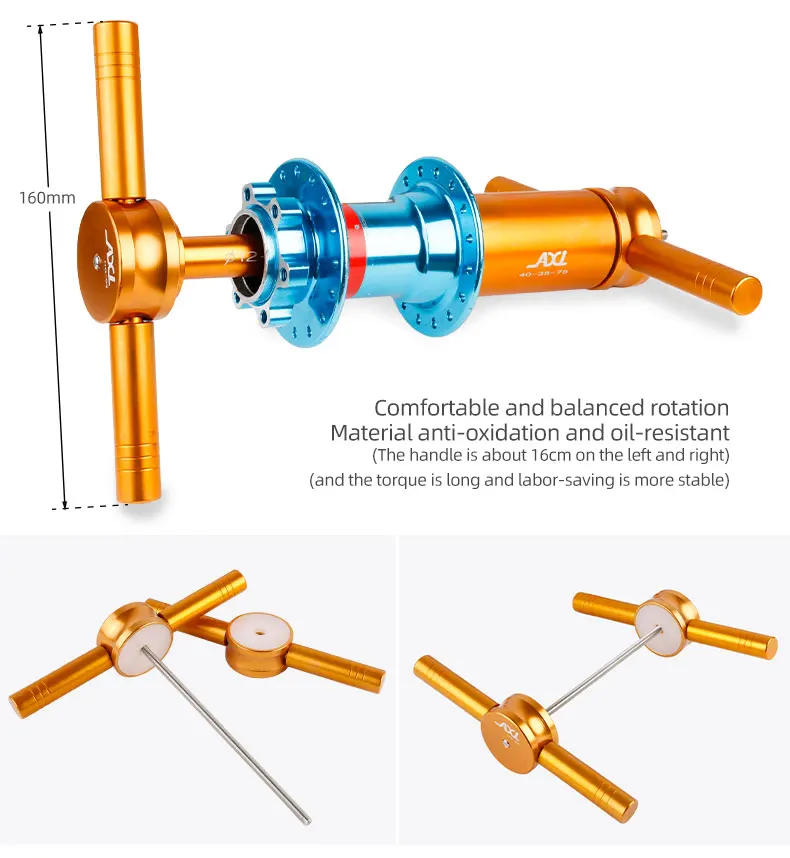 Description Picture 6 of itemBicycle Extractor Bearings Installation Removal Tool Kit Wheels/Hub Bearings Bicycle Accessories Bike Star Ratchet Removal Tools