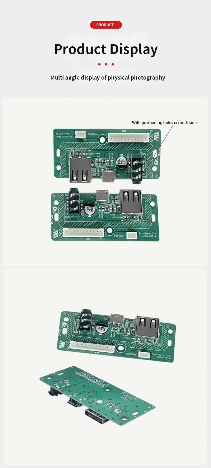 Description Picture 3 of itemJBL Charge 3 TL USB 2.0 audio jack power board connector suitable for Bluetooth speaker