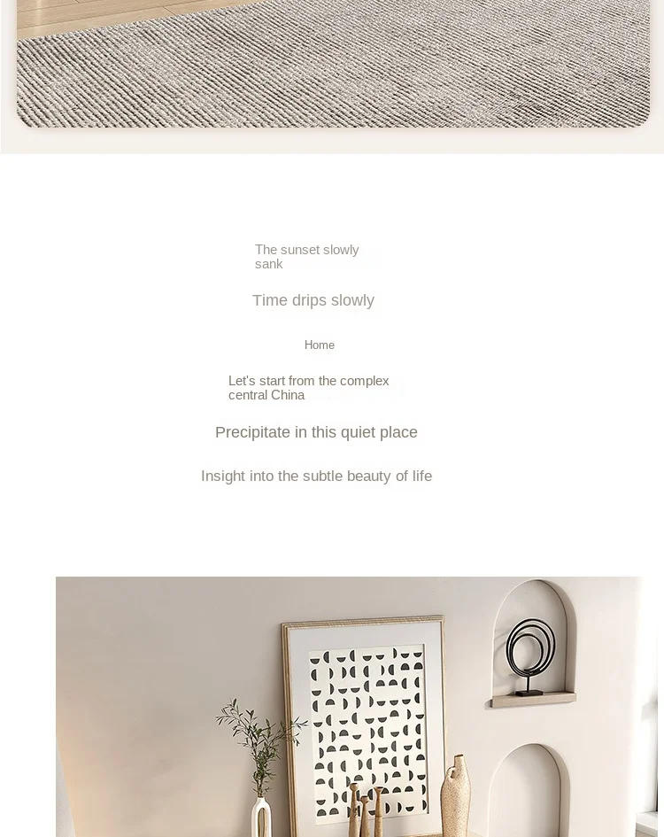 Description Picture 5 of itemEuropean style light luxury console table entrance cream color