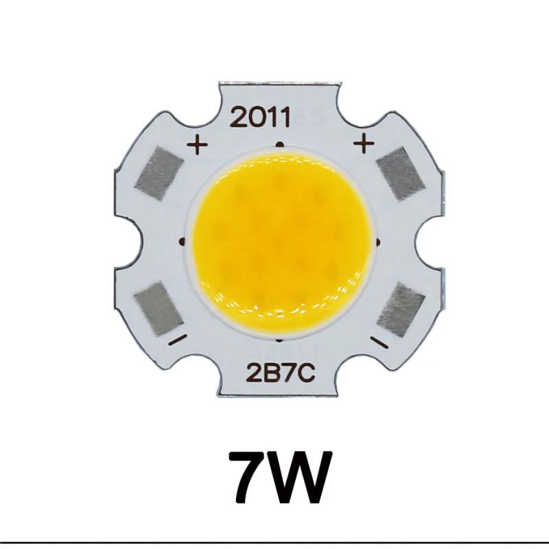 Description Picture 4 of item20pcs High Power LED COB Light Bulb 250mA 20MM Ra≥70 3W 5W 7W 10W Warm LED Source Chip Light Lamp SpotLight Downlight Lamps DIY