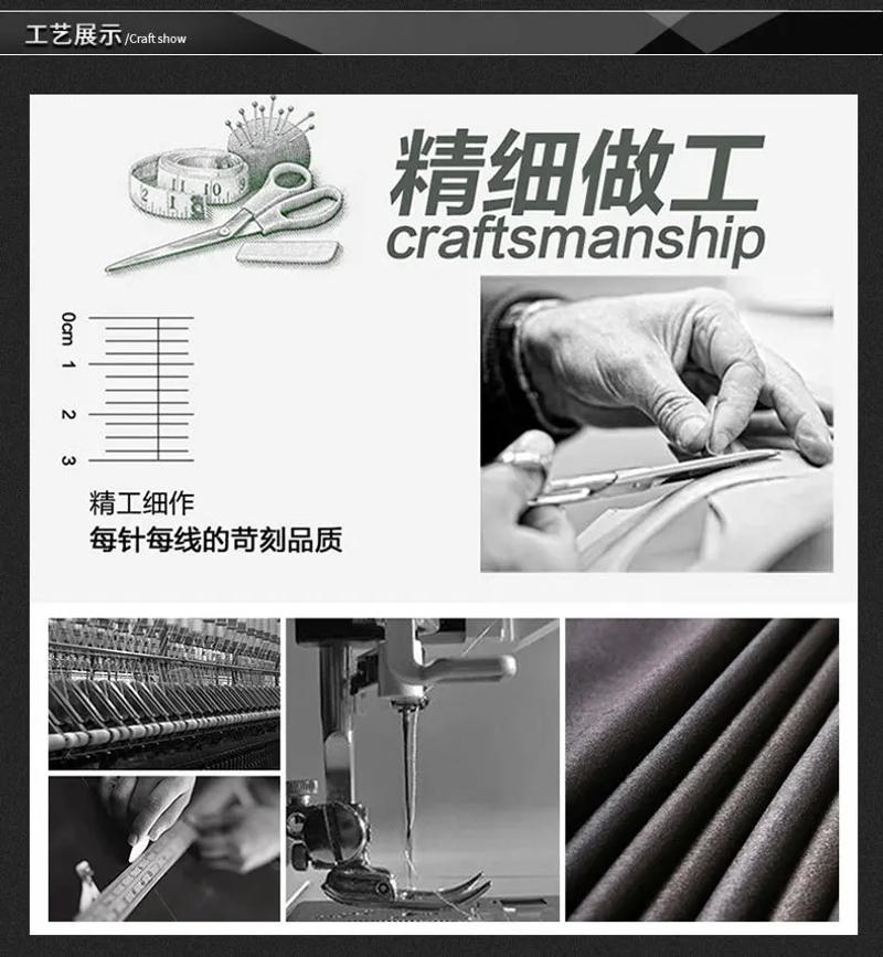 Description Picture 4 of itemMen Blazer Middle-aged Loose Men Fashion Business British Style Casual Suit Three Button Cotton Casual Clothes Single West Coat