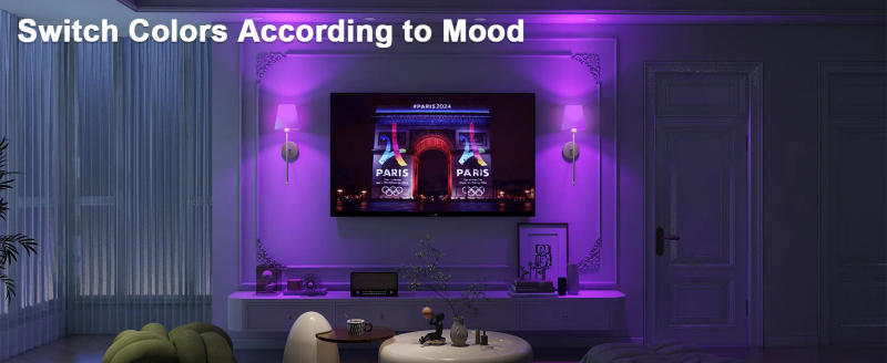 Description Picture 6 of item2 Packs Wall Lights Battery Operated Wall Sconces, Gold Wireless Wall lamp with Remote, 9 Colors Modes Rechargeable