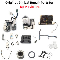 for Mavic Pro Gimbal Arm Motor Cover Camera Lens Frame Flex Cable Signal Line Motherboard Bracket for DJI Mavic Pro Repair Parts