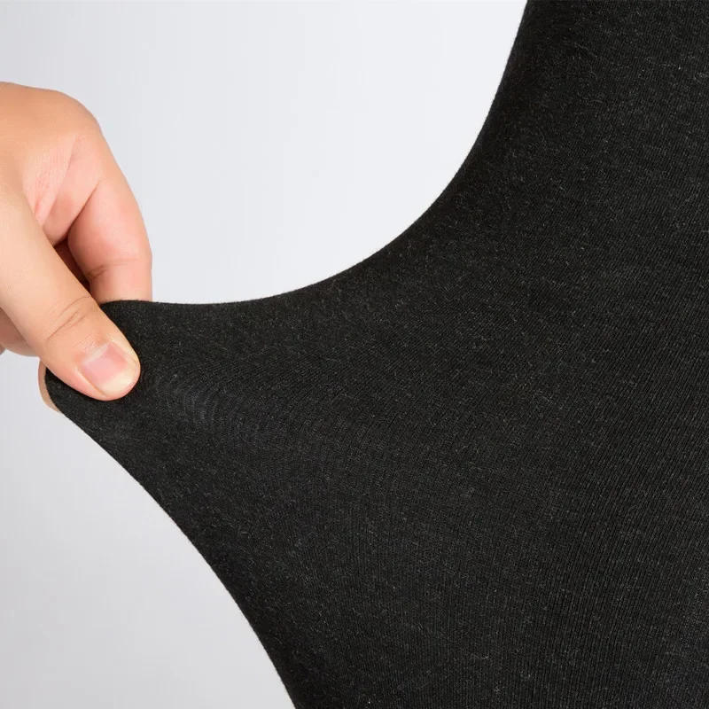 Description Picture 3 of itemWinter Thermal Underwear Bottoms Male Leggings Thermos Warm Wool Thickened Long Johns Men's  Elastic Tights Pants H06