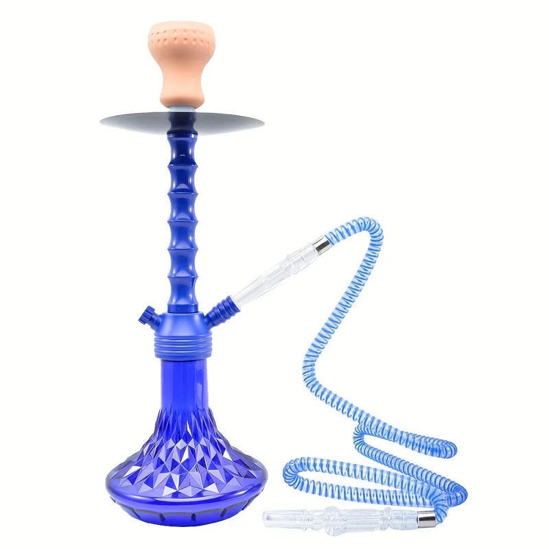 Description Picture 3 of itemAcrylic Hookah Set Ceramics Bowl Silicone Shisha Hose with Coal Tongs Nargile Sheesha Narguile Chicha Cachimbas Accessories