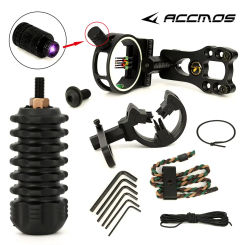 1 Set Archery Upgrade Combo Bow Sight Kits Arrow Rest Stabilizer for hunting Recurve/Compound Bow Accessories