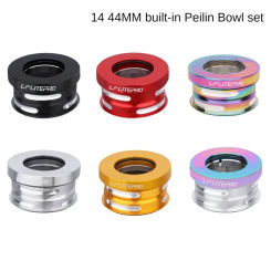 Folding Bicycle Headset 44MM Aluminum Alloy Built-in Sealed Bearing Bowl Set for Dahon BYA412 P18 P8 Bike