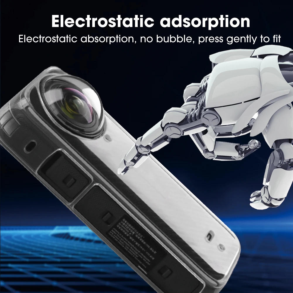 Description Picture 6 of itemTransparent Protective Bag for Insta360 X4 Waterproof Soft TPU Protectors Full Cover Shell Action Video Cameras Accessories