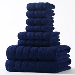 6/8 Pieces Towel Set Bathroom Cotton Super Absorbent Home Hotel Beauty Salon 4 Square Towels Towels 2 Face Towels 2 Bath Towels