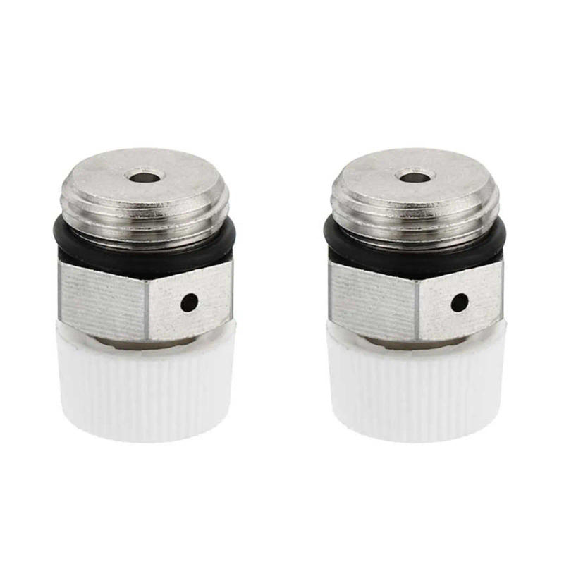 Description Picture 5 of item2Pcs Male Thread Nickel Plated Brass Manual Radiator Air Vent Plug Valve 1/8 1/4 3/8 1/2 3/4 For Radiator Heating Systems