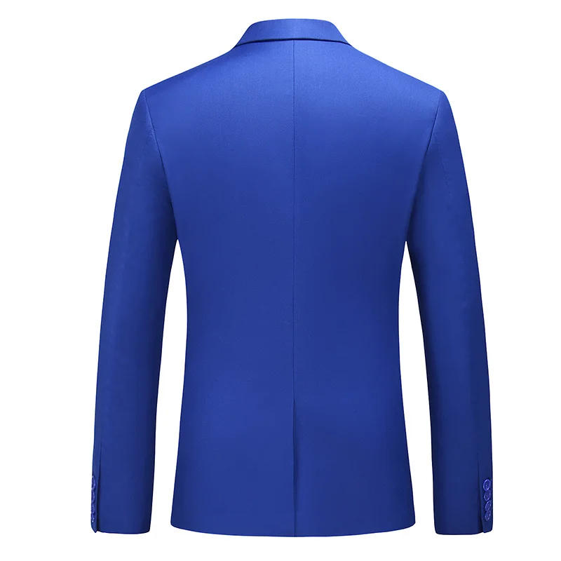 Description Picture 4 of itemPlus Size 6XL-M  2022 New Men Solid Suit Jackets Casual Business Formal Blazer Jacket Fashion Mens Formal Wedding Party Blazers