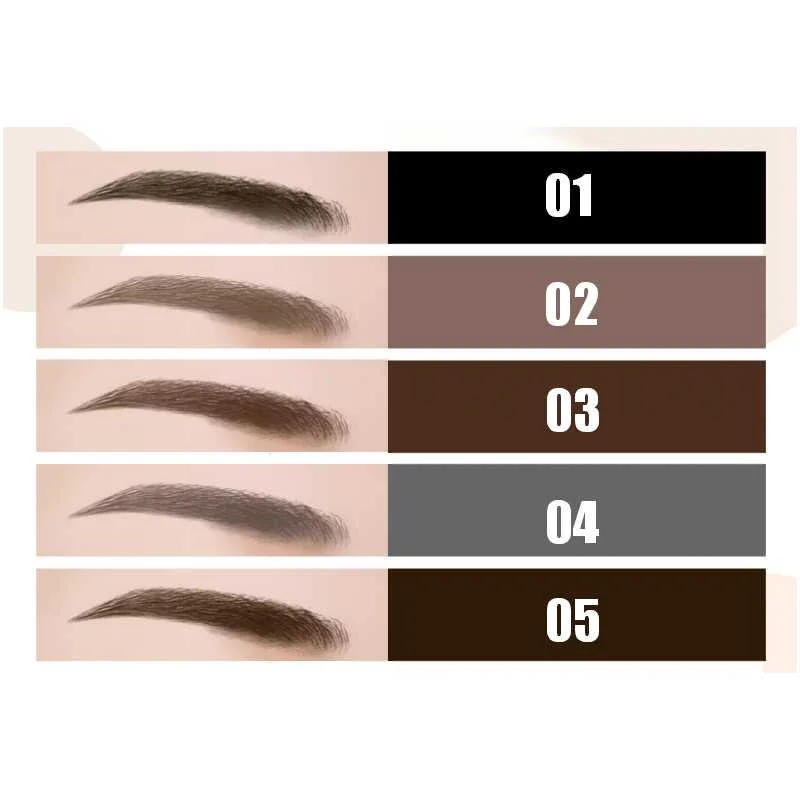 Description Picture 4 of itemNew Eye Brow Tint Cosmetics Natural Long Lasting Paint Eyebrow Waterproof Black Brown Eyebrow Pencil Makeup Cosmetics