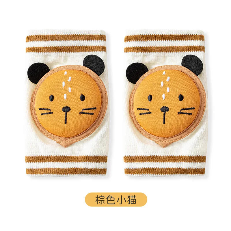 Description Picture 6 of itemCotton Strawberry Leg Warmers Infants Knee Support Baby Knee Pads Children Knee Protector Crawling Elbow Cushion