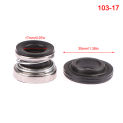 1Pc 103 Series 10 12 14 17mm NBR Or FKM Water Pump Mechanical Shaft Seal Single Spring Ceramics Graphite