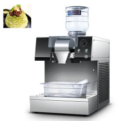 MUXUE Electric Shaved Ice Machine Ice Shaver Crusher Snow Cones Maker Electric Fluffy Bingsu