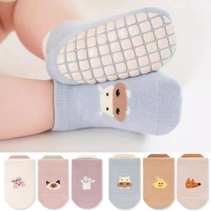 Description Picture 3 of itemChildren Ankle Socks Boys Girls Trampoline Socks Cotton Soft Baby Comfortable Boat Sock Kids Floor Sport Clothing Accessories