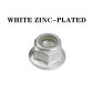 White Zincplated