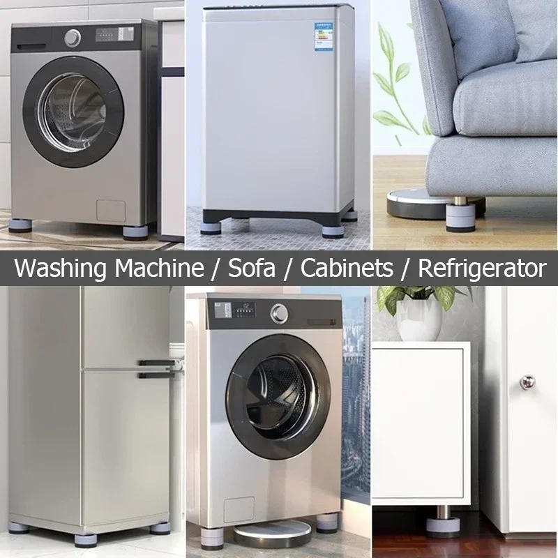 Description Picture 6 of itemWashing Machine Support Pads Anti-skid and Noise-proof Rubber Pad Washing Machine Support Shock Absorber Furniture Base