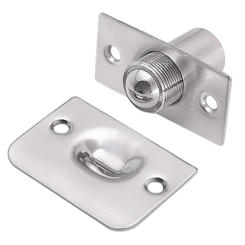 Stainless Steel Adjustable Roller Ball Door Spring Catch Lock Internal Latch Set Cabinet Gate Door Latch For Home Office Hotel