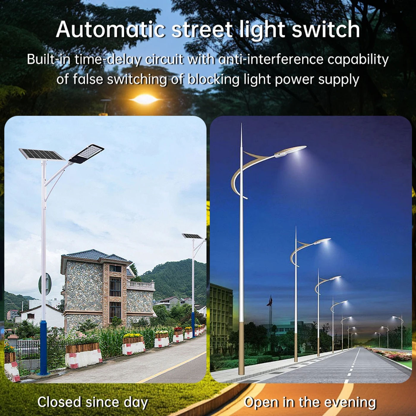 Description Picture 3 of itemAutomatic Auto On Off Photocell Street Light Switch DC 12V AC 220V 50-60Hz 10A Waterproof Photo Control Sensor Switcher
