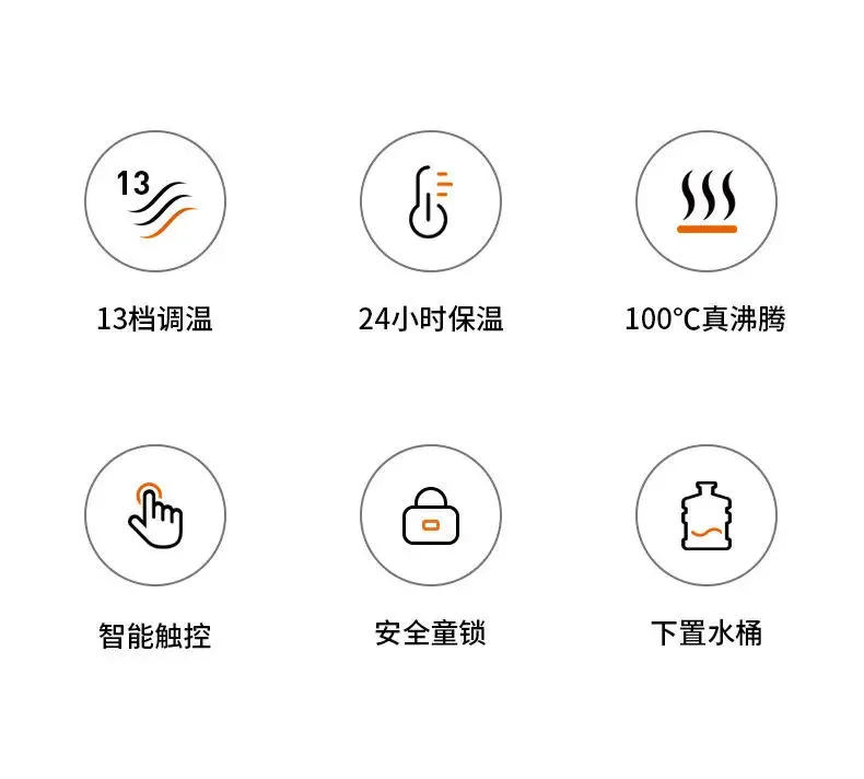 Description Picture 3 of itemJoyoung Water Dispensers Automatic Dispenser Kitchen Household Vertical Intelligent Tea Bar Machine Electric Drinker Cold Hot