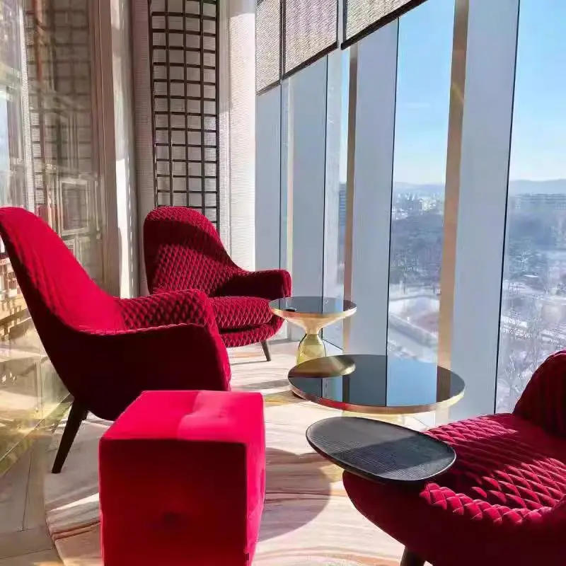 Description Picture 6 of itemBedroom Lounge Vanity Chair Living Room Accent Luxury Armchairs Comfy Reading Design Muebles Para El Hogar Furniture Living Room