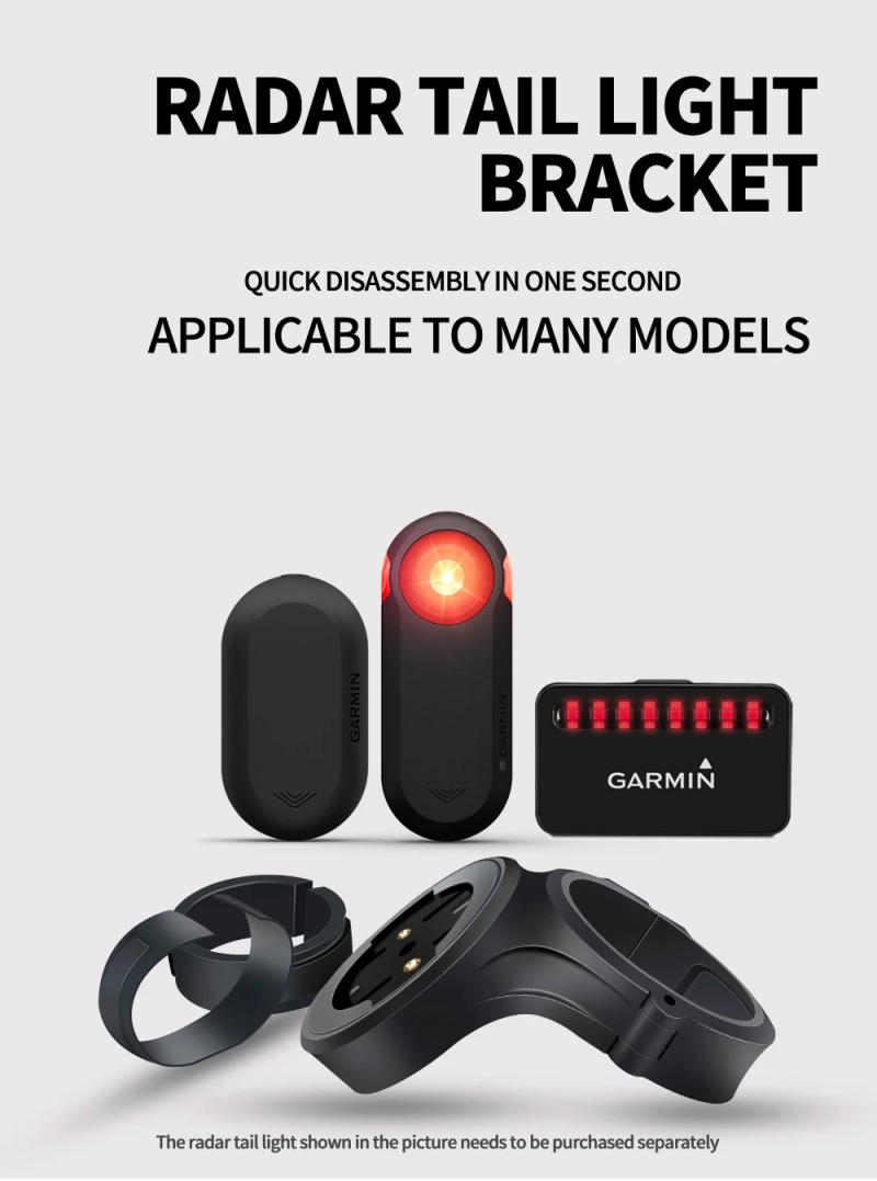 Description Picture 2 of itemBicycle Saddle Lamp Mount Bike Seatpost Bracket Taillight Seatpost Holder For Garmin Varia Radar Rearview RVR315 RTL510 515 500