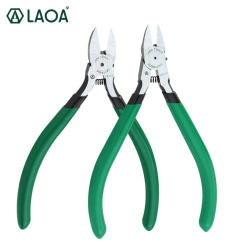 LAOA 5“ Electrical Scissors Cr-V Diagonal Pliers Iron Wire Copper Wire Cutters With Labor-saved Spring