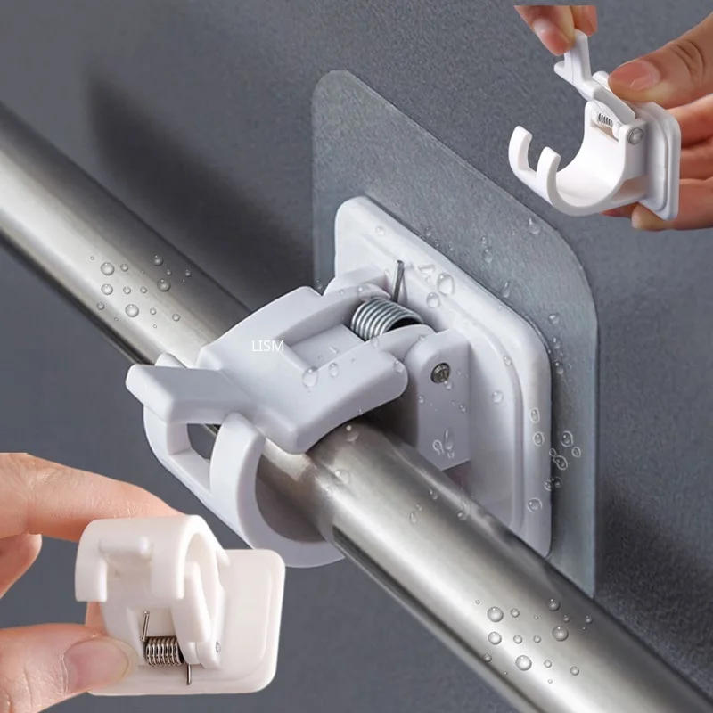 Description Picture 5 of itemMulti-Purpose Transparent Hook Double-sided Adhesive Wall Hooks Waterproof Clothes Hats Towel Hooks Kitchen Bath Door Hooks