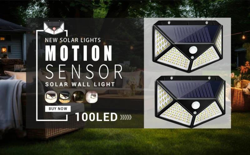 Description Picture 4 of item9 LED Solar Spotlights Outdoor IP65 Waterproof Brightness Adjustable Spot Light Garden Backyard Driveway Patio Decor Lamp