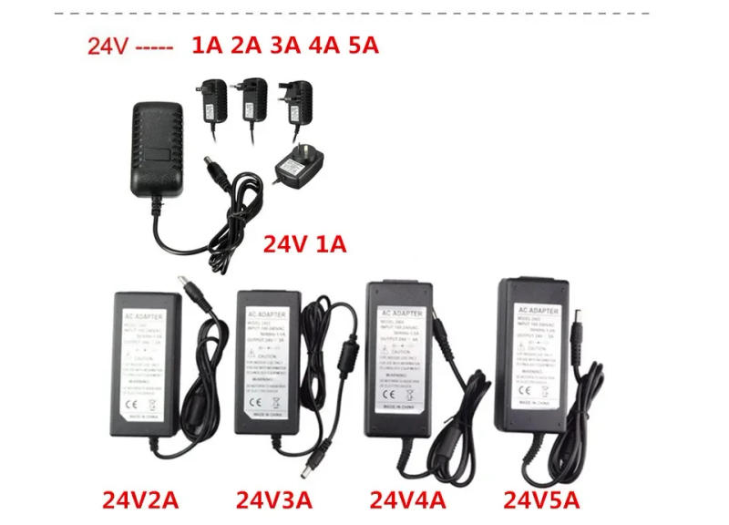Description Picture 5 of item5V 12V 24V Lighting Transformer AC 110V 220V to 12V Power Supply 1A 2A 3A 5A 6A 8A 10A LED Driver 10W 60W 100W 120W Transformer