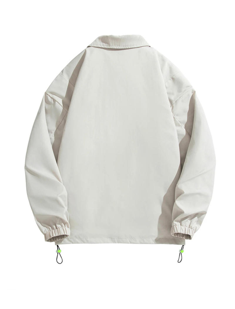 Description Picture 6 of itemButton Jacket Men Solid Color Jackets Plus Size 8XL Coats Fashion Casual Cargo Jackets Male Big Size 8XL Outerwear