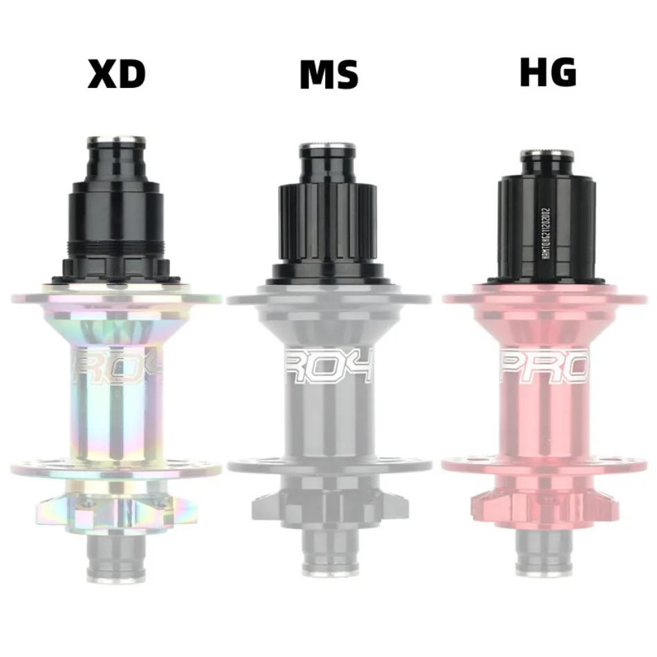 Description Picture 5 of itemHASSNS PRO7 Bicycle Hub Adapter HG/XD/MS Bicycle Hub Body Drive QR/THRU Endcap for 135X10 142X12 Bike Accessories