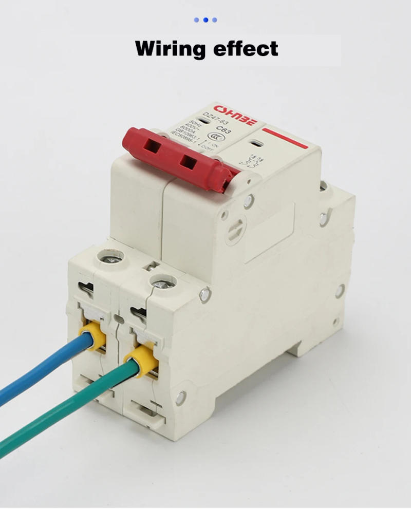 Description Picture 6 of itemC45 contact pin Copper Tin Plated DZ47 Circuit Breaker plug Pin-Shaped Cable Wire Lug Insert Crimp Terminal 1.5-25 Terminal lugs