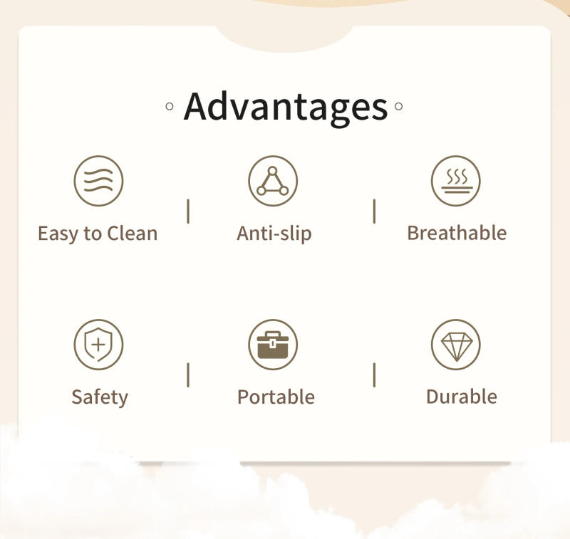 Description Picture 3 of itemINSULAR Children Kids Increased Booster Seat Cushion Pad Pillow Adjustable Removable Baby Safety Stroller Dining High Chair Seat