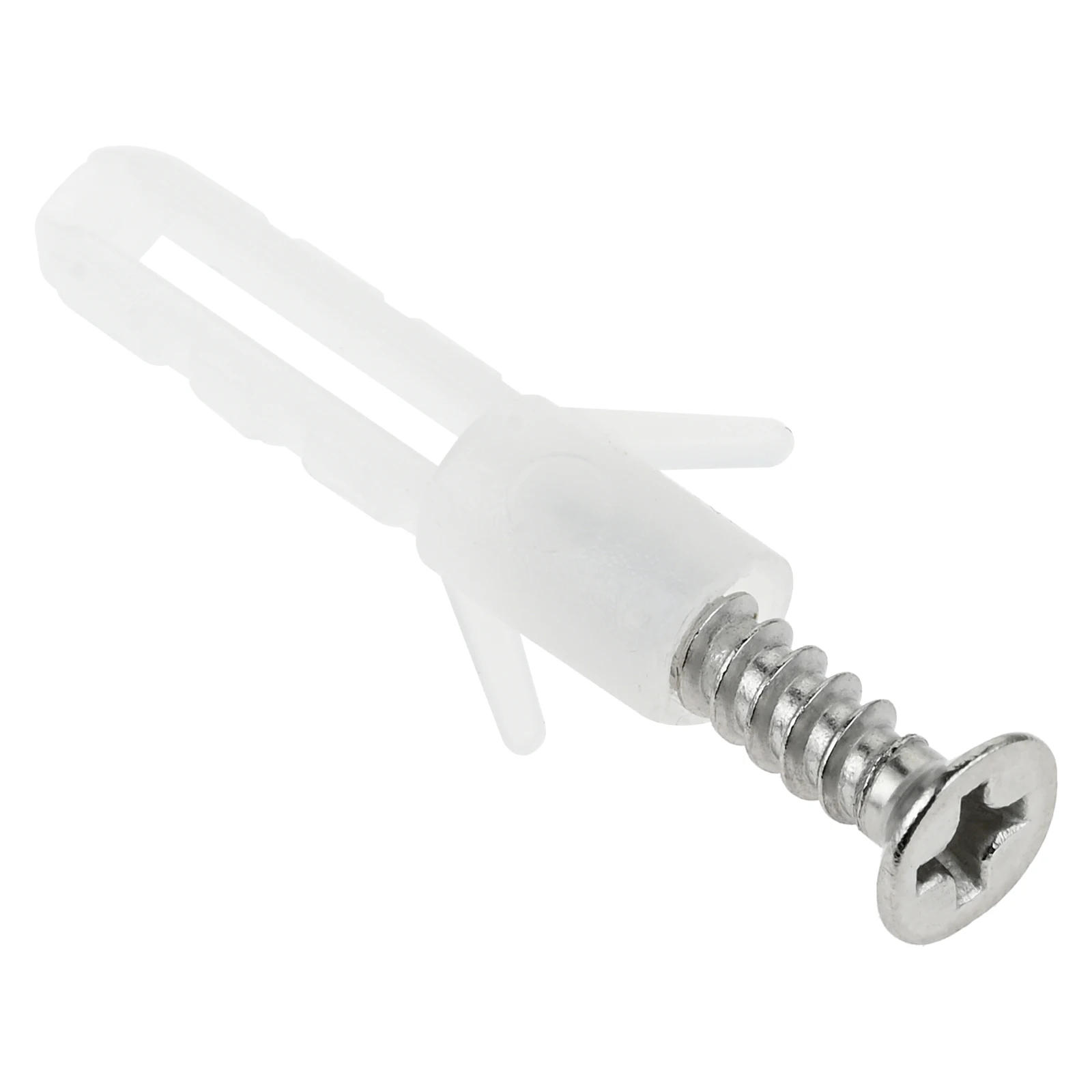 Description Picture 5 of item8pcs 19x25mm Glass Standoff Screws Silver Stainless Steel Picture Frame Sign Advertise Mirror Wall Support Fixing Nail Holder