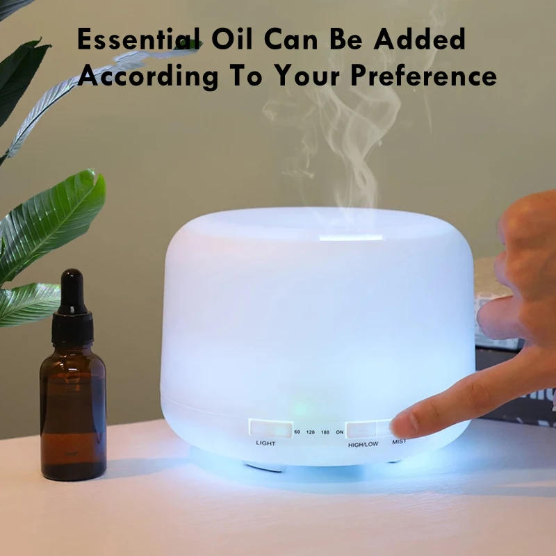 Description Picture 6 of item500ML Air Humidifier Essential Oil Diffuser Aroma Diffuser With Colorful Night Lights USB Humidifier Mini-Size Humidifier