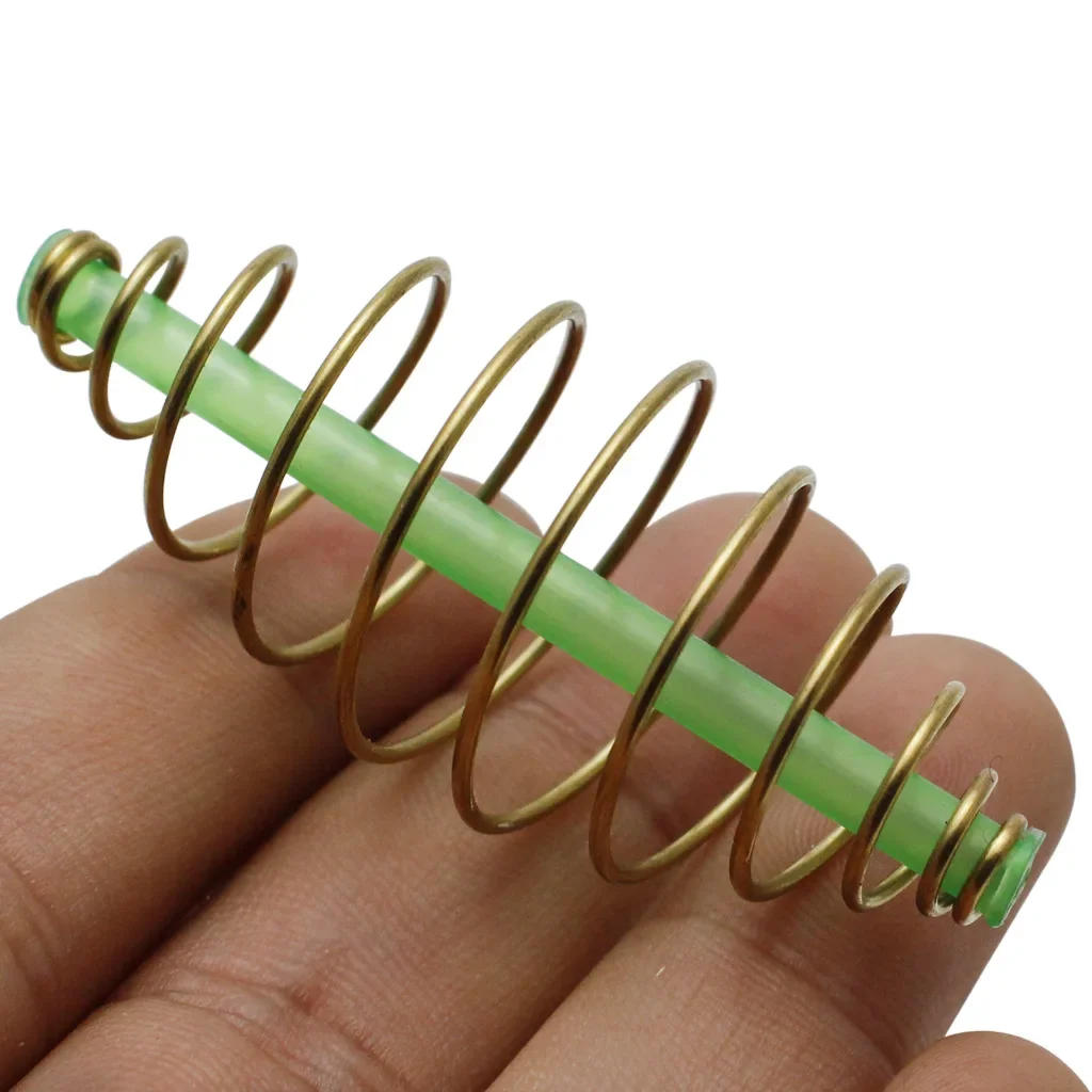Description Picture 6 of itemFishing Tool Accessories 10Pcs Fishing Fixed Point Puncher Bait Cage Carp Fishing Spring Feeder Easy To Bronzing Hanging Tackle