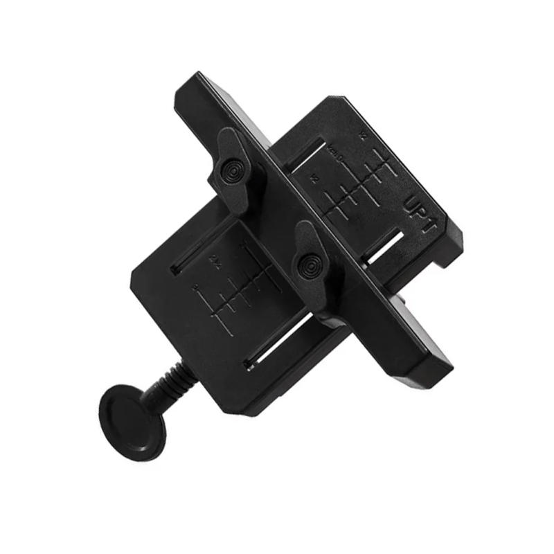 Description Picture 4 of item1pc Cabinet Door Mounting Jig Support Clamp Punching Positioning Fixing Clip Cabinet Jig Auxiliary Installation Tool Hardware