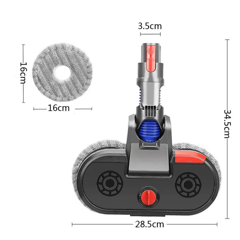Description Picture 4 of itemElectric Mop Head Attachment Compatible with Dyson V15 V7 V8 V10 V11 Cordless Wand Vacuum Cleaner Hardwood Floor Cleaner