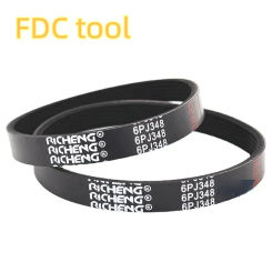 6PJ348 rubber conveyor belt 4PJ360 PJ370 PJ381 PJ390 PJ400  PJ420  belt drive belt